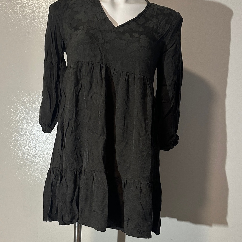 Primark Black Floral Dress